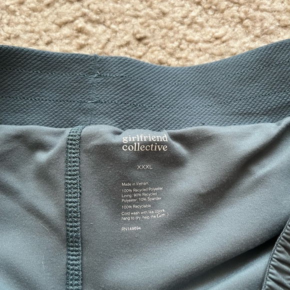 Girlfriend Collective XXXL Lagoon Birdie Skort - Picture 3 of 3